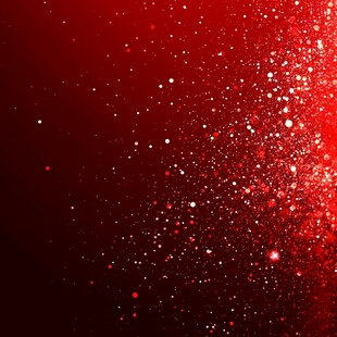 红色闪耀背景 璀璨粒子效果