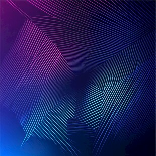 梦幻线条渐变科技感背景