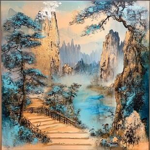 山间幽径入画境