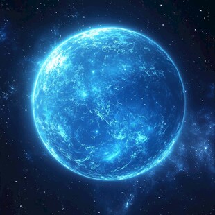 梦幻蓝色星球 宇宙之美