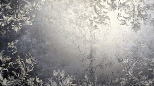 复古银花纹理背景图案