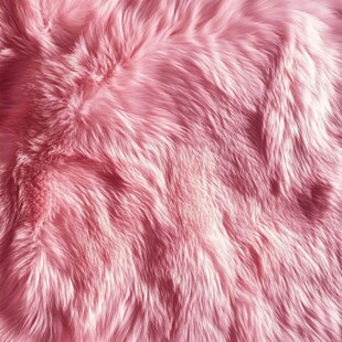 粉色柔软毛绒面料纹理