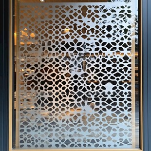 几何镂空窗饰艺术玻璃