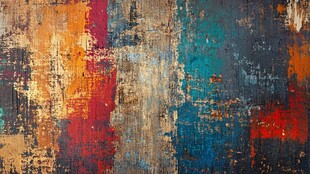 抽象复古风格多彩纹理背景