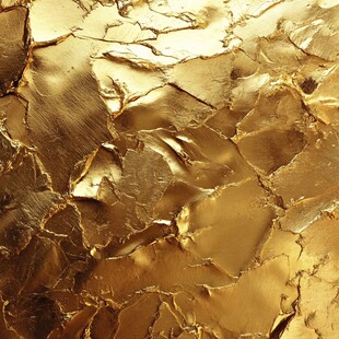 金色裂纹质感奢华背景图