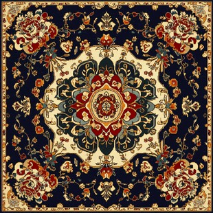 精美传统花纹地毯图案