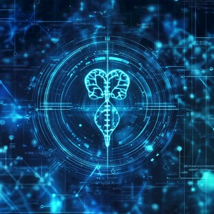 科技感大脑概念图