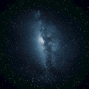 璀璨星空下的梦幻银河系