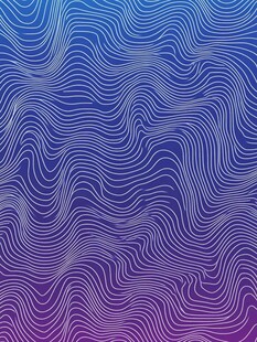 蓝紫渐变波浪线条背景图