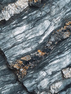 纹理独特的岩石表面