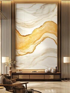 轻奢大理石纹背景墙装饰