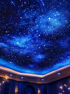 梦幻星空天花板设计图