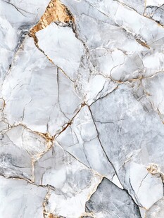 灰白金纹大理石纹理图案