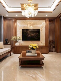 中式奢华客厅优雅格调