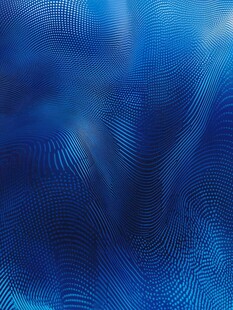 蓝色渐变动感波纹背景图
