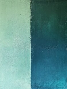 渐变蓝绿抽象色彩背景图