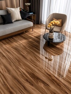 现代简约风客厅木地板展示