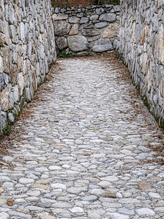 石砌小径 静谧的乡村之路