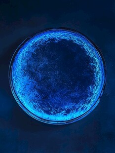 蓝色梦幻星球特写