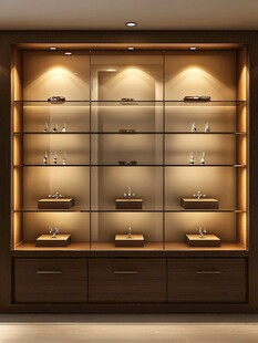 现代简约风精致陈列展示柜