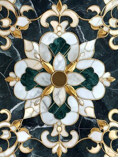 奢华大理石拼花装饰图案