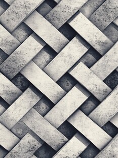 灰白编织纹理几何图案背景