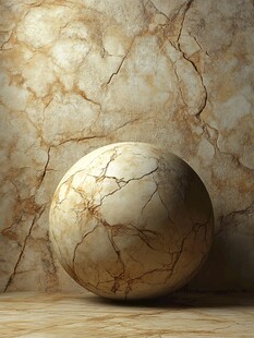大理石质感球体背景图