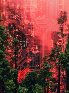 科技与自然的奇幻交融