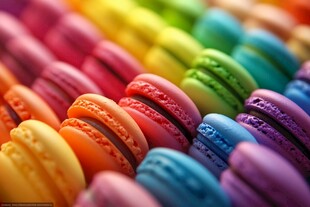 缤纷马卡龙 甜蜜色彩盛宴