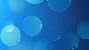 梦幻蓝色光斑背景图