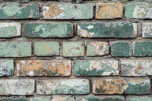 斑驳古旧砖墙纹理