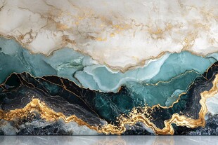 奢华大理石纹理艺术背景