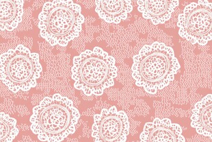 粉色蕾丝花纹精美图案