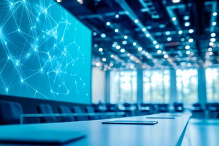 科技会议室 未来感空间