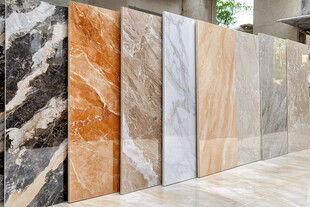 多样大理石板材展示