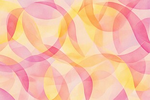 梦幻渐变彩色波浪背景图