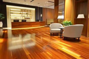 现代风格酒店大堂优雅空间