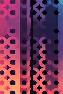 渐变几何图案背景纹理