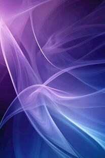 梦幻紫蓝渐变动感线条背景