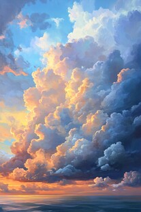 梦幻绚丽的天空云海景观