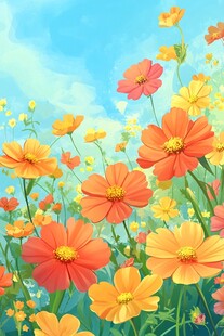 缤纷花海绘就梦幻春日景