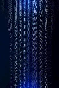 蓝色点阵科技感背景图