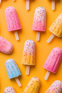 多彩缤纷冰淇淋 甜蜜诱惑