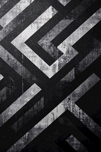 黑白几何纹理背景图案