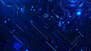 科技感电路板背景图