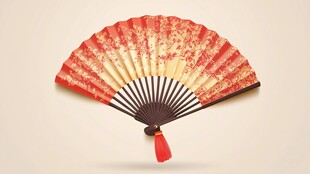 古典折扇 尽显东方韵味