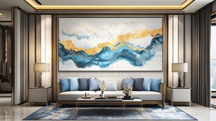 现代客厅的艺术装饰风格