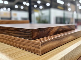 优质实木板材展示