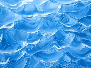蓝色水波纹理背景图案