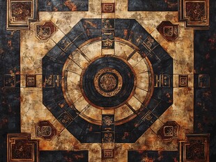 神秘古老的中式风水图腾